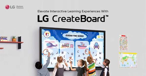 מסך מגע אינטראקטיבי LG CreateBoard 98TR3DK 98