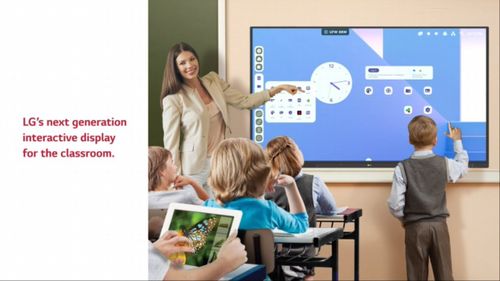 מסך מגע אינטראקטיבי LG CreateBoard 98TR3DK 98