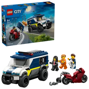 סיטי - רכב משטרתי להובלת אסירים  LEGO 60479 