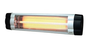 תנור קוורץ 2500W עם סטנד טלסקופי - 3 דרגות חימום  IP34