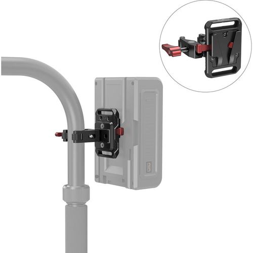 פלטה לסוללת Mini V-Lock עם קלאמפ SmallRig
