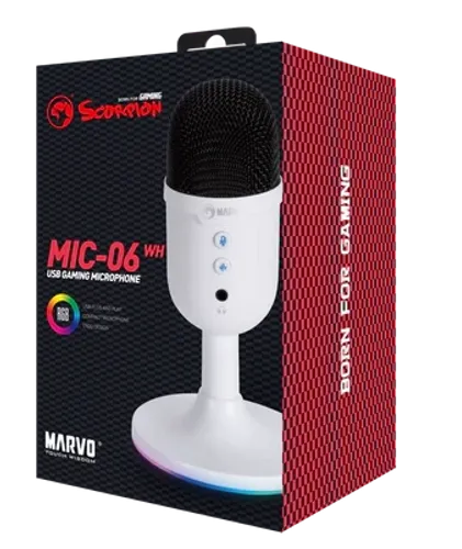 מיקרופון גיימינג דגם Marvo Mic-06