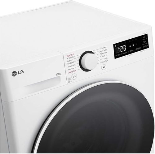 מכונת כביסה 13 ק״ג LG F2Y510LN1 עם טכנולוגיית קיטור 1400 סל״ד