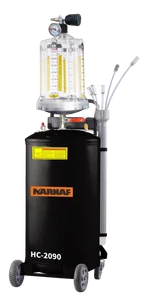 יונק שמן 65 ליטר עם זונדות+ מיכל זכוכית 9 ליטר KARNAF 16306525 