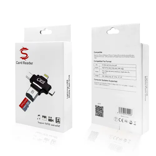 קורא כרטיסים לטלפון Micro-SD 
