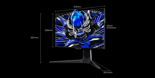 מסך גיימינג TCL 27'' 4K 27R83U QD-Mini LED 160Hz 1ms  