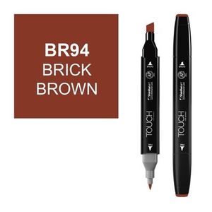 טוש דו צדדי Touch -Brick Brown BR 94