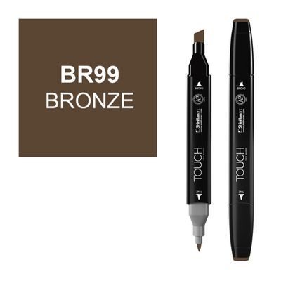 טוש דו צדדי Touch -Bronze BR 99