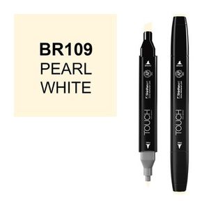 טוש דו צדדי Touch -Pearl White BR 109