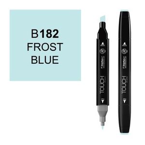 טוש דו צדדי Touch -Frost Blue B 182