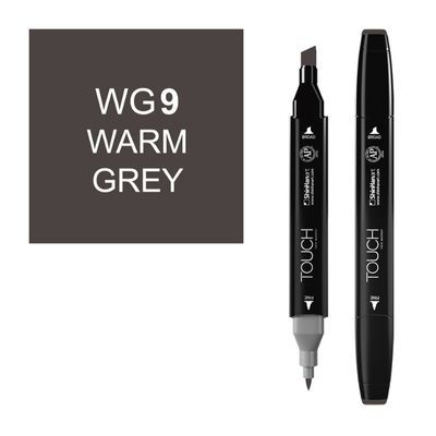 טוש דו צדדי Touch -Warm Grey WG 9