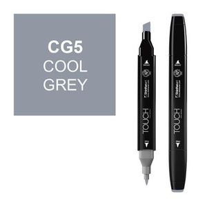 טוש דו צדדי Touch -Cool Grey CG 5