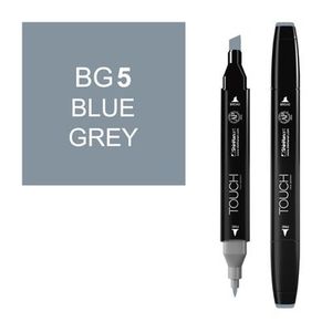 טוש דו צדדי Touch -Blue Grey BG 5