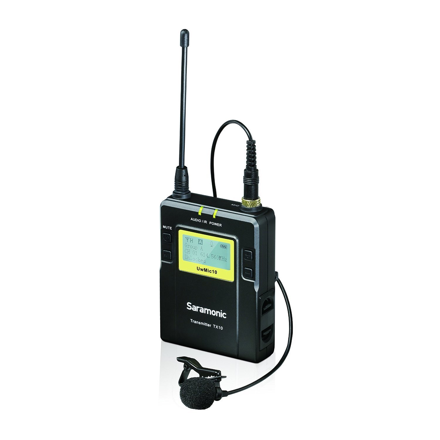 משדר אלחוטי עם מיקרופון Saramonic UwMic10 TX10