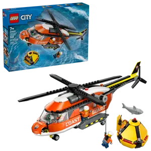  סיטי - מסוק משמר החופים LEGO 60503