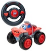 מכונית חשמלית עם שלט אלחוטי, אורות וצלילים - בילי אדום