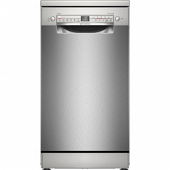 מדיח כלים ‏צר Bosch SPS2HKI58E בוש דמוי נירוסטה