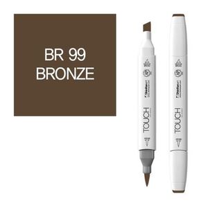 טוש דו צדדי מכחול Touch -Bronze BR 99