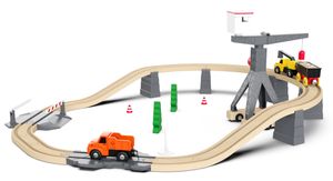 ערכת מסילת רכבת 36 חלקים - משא ועבודה