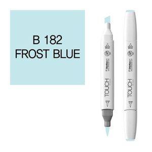 טוש דו צדדי מכחול Touch -Frost Blue B 182