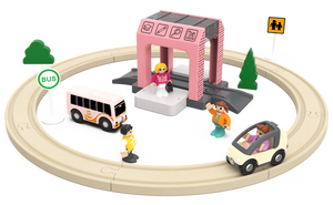 ערכת מסילת רכבת 27 חלקים - בית ספר חלומי