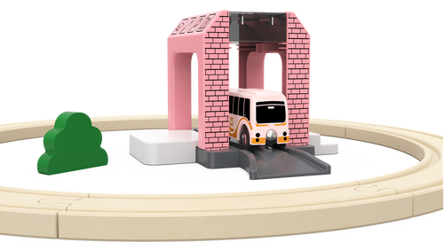 ערכת מסילת רכבת 27 חלקים - בית ספר חלומי