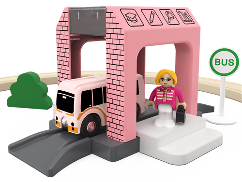 ערכת מסילת רכבת 27 חלקים - בית ספר חלומי