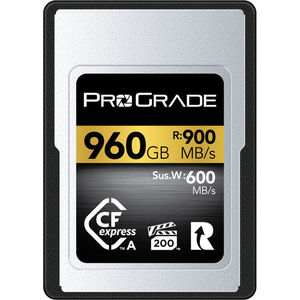 כרטיס זיכרון ProGrade 960GB CFexpress Type A Gold