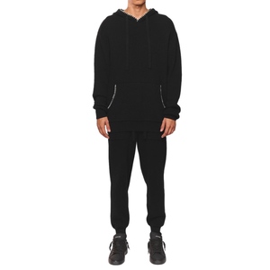 חליפה סריג AINKER מידות S-XXL לגברים בגוון שחור