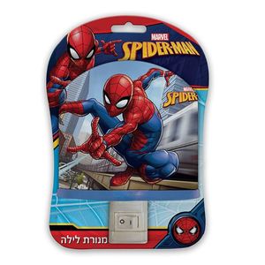 מנורת לילה ספיידרמן  לילדים - Spiderman