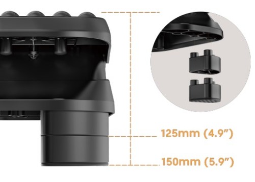 הדום רגליים ארגונומי Lumi FR16-01
