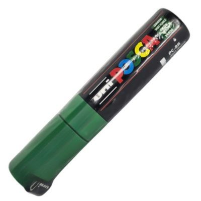 טוש אקרילי 8 מ מ POSCA -Green 8K