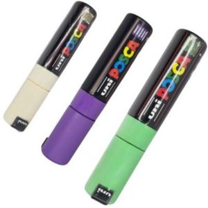 טוש אקרילי 8 ממ POSCA 8K