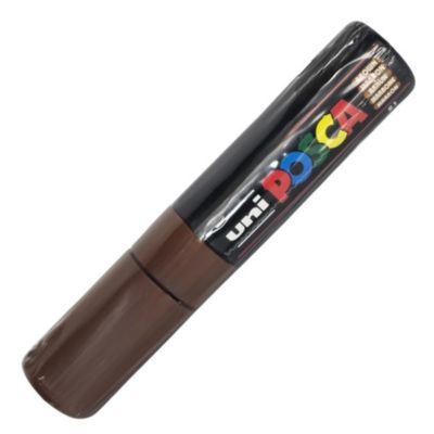 טוש אקרילי 8 מ מ POSCA -BROWN 8K