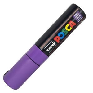 טוש אקרילי 8 מ מ POSCA -VIOLET 8K