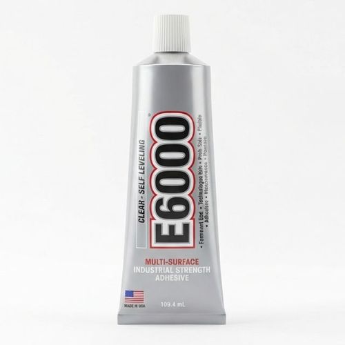 דבק תעשייתי E6000- דבק רב-עוצמה למגוון חומרים