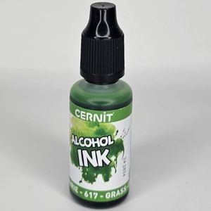 דיו אלכוהולי 20 מ ל Cernit -Alcohol Ink Grass Green 617