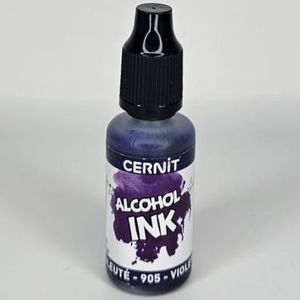 דיו אלכוהולי 20 מ ל Cernit -Alcohol Ink Violet Blueish 905