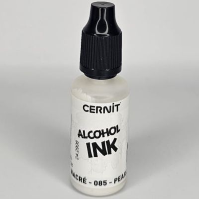 דיו אלכוהולי 20 מ ל Cernit -Alcohol Ink Pearl White 085