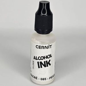 דיו אלכוהולי 20 מ ל Cernit -Alcohol Ink Pearl White 085