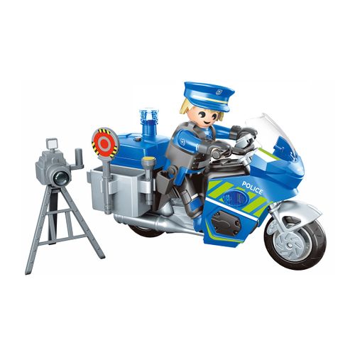 אופנוע משטרתי לבחירה מתוך 4 דמויות POWER PLANET