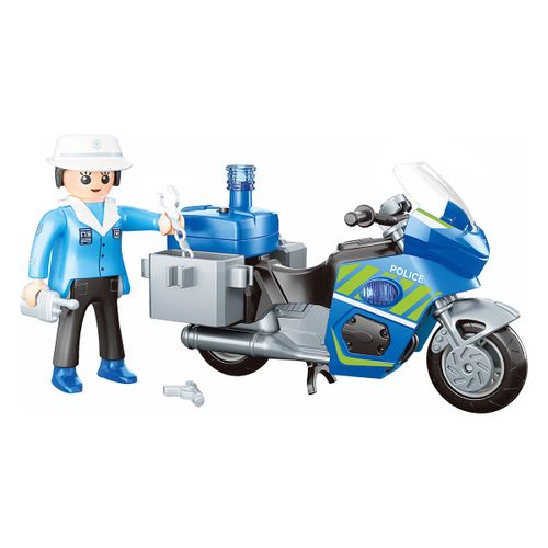 אופנוע משטרתי לבחירה מתוך 4 דמויות POWER PLANET