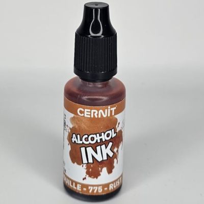 דיו אלכוהולי 20 מ ל Cernit -Alcohol Ink Rust 775
