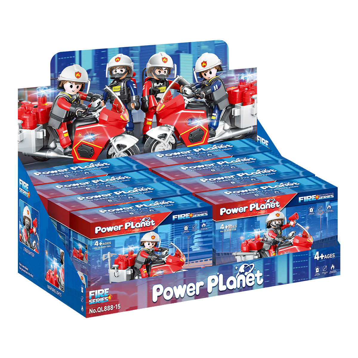 אופנוע כיבוי אש POWER PLANET