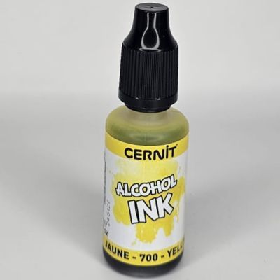 דיו אלכוהולי 20 מ ל Cernit -Alcohol Ink Yellow 700