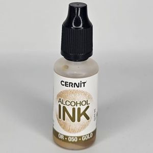 דיו אלכוהולי 20 מ ל Cernit -Alcohol Gold 050