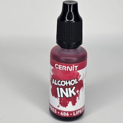 דיו אלכוהולי 20 מ ל Cernit -Alcohol Lipstick Red 406