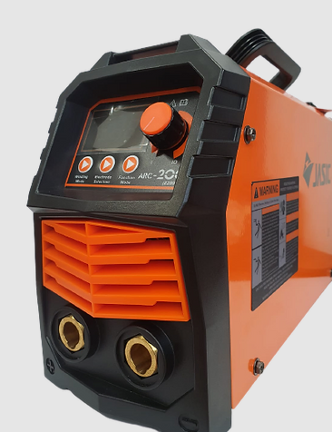 רתכת אינוורטר מדגם JASIC ARC 200C לריתוך כל סוגי האלקטרודות כולל 6010