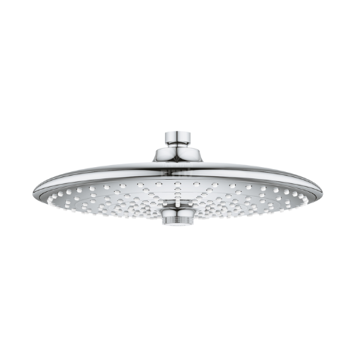 ראש מקלחת עגול GROHE Euphoria 260Ø 26457000 | שלושה מצבי זרימה | כרום ניקל