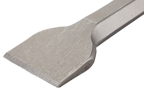 אזמל שטוח ארוך ראש מכופף לאריחים  לפטישון SDS 14*250*40 מקט 9825040